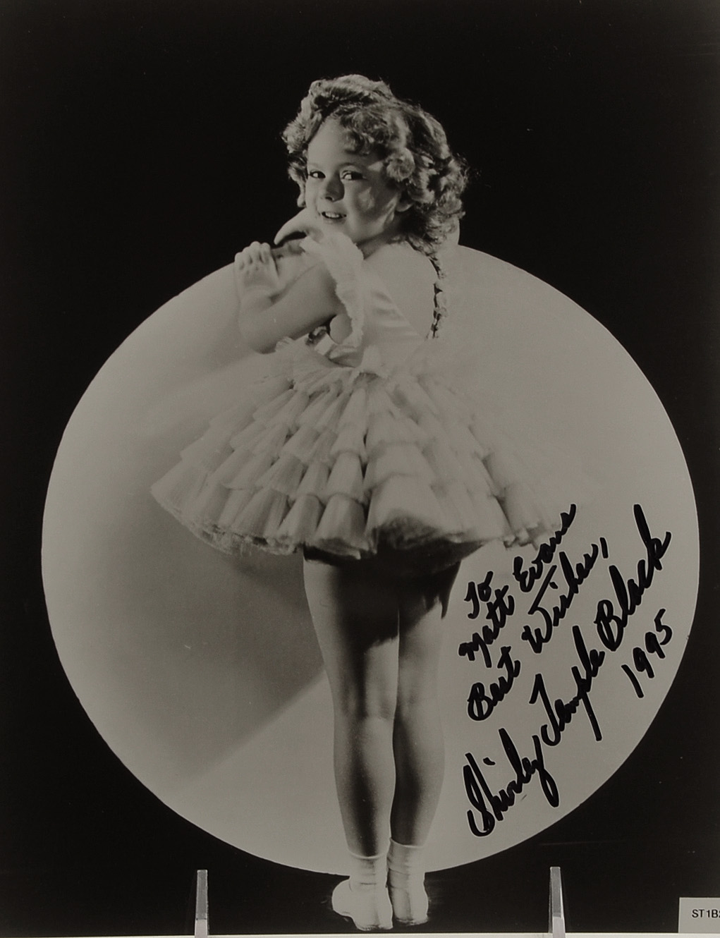 Shirley Temple "America's Sweetheart" Signed Photo