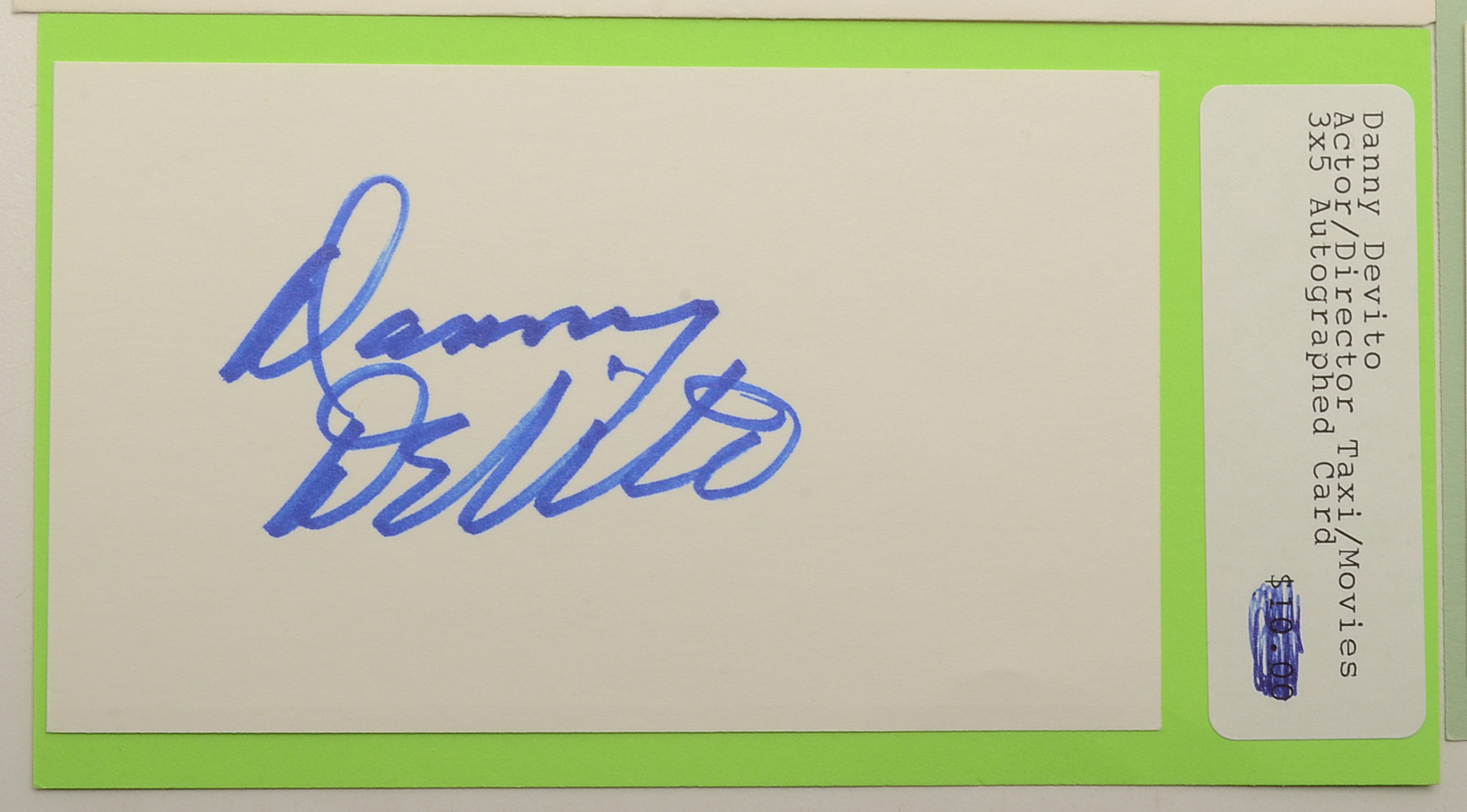 Six Movie Actor Cut Signatures Lewis, Cage, and More