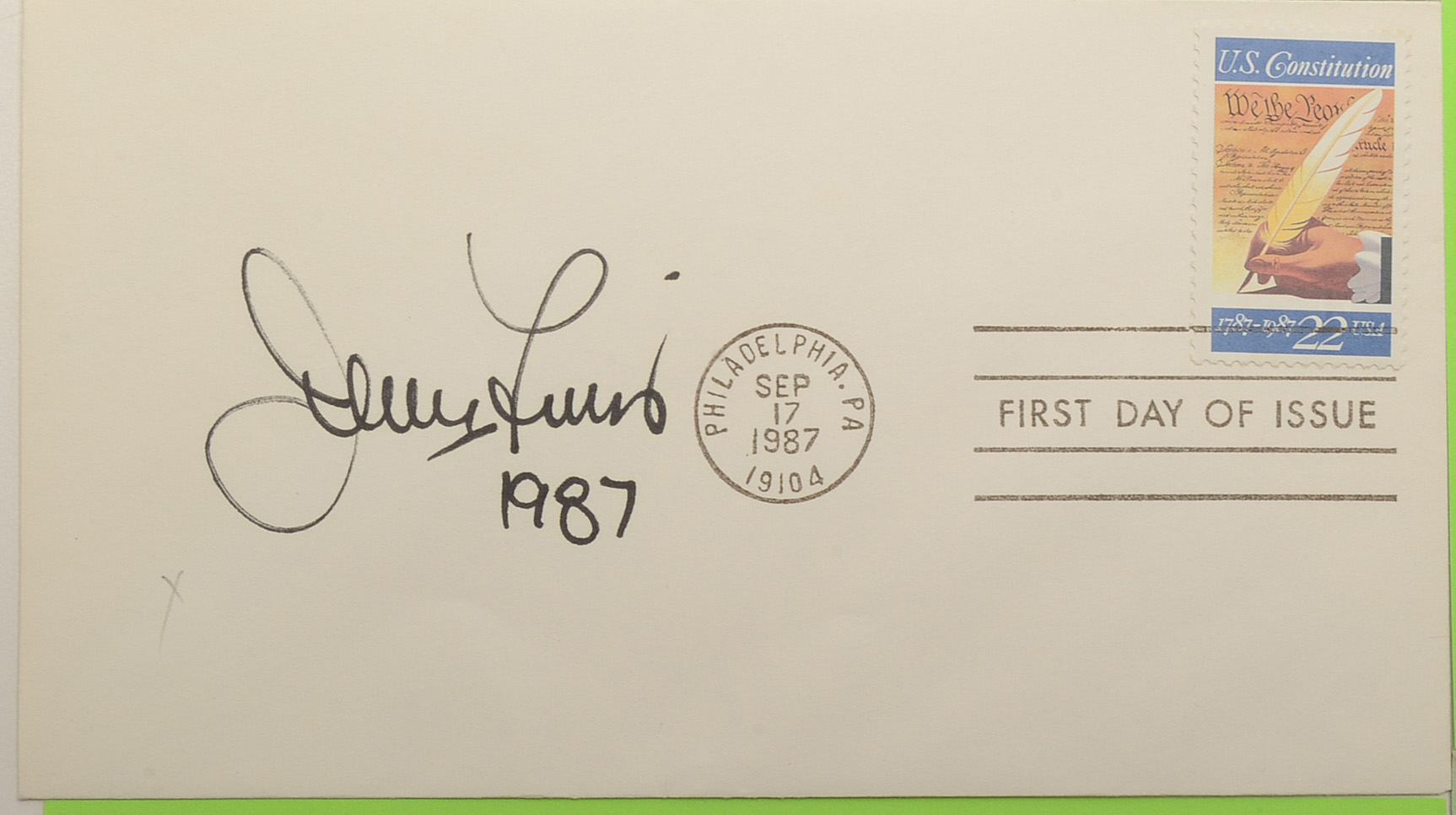 Six Movie Actor Cut Signatures Lewis, Cage, and More