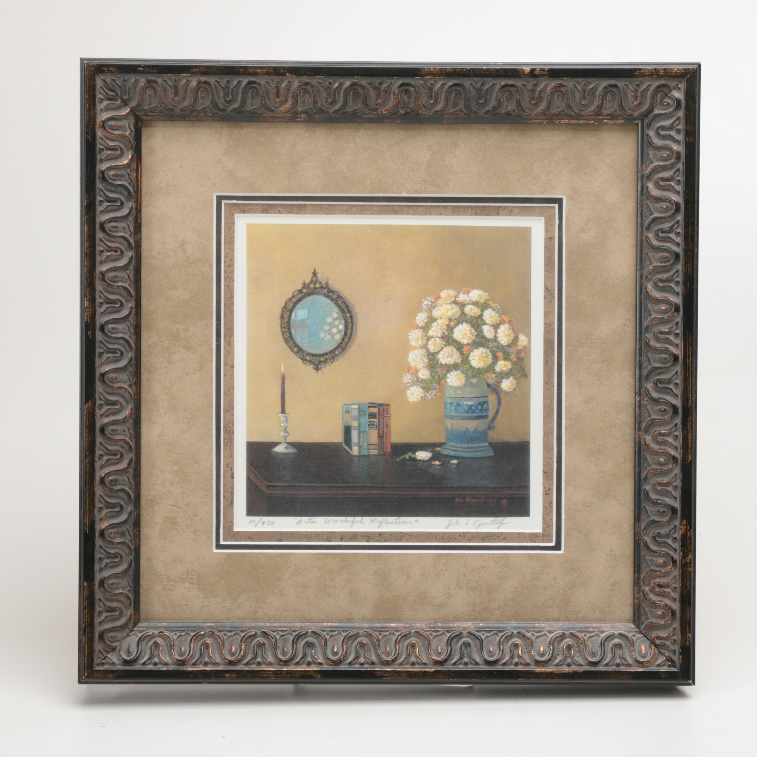 John L. Egenstafer Oil Painting and Limited Edition Giclee Print