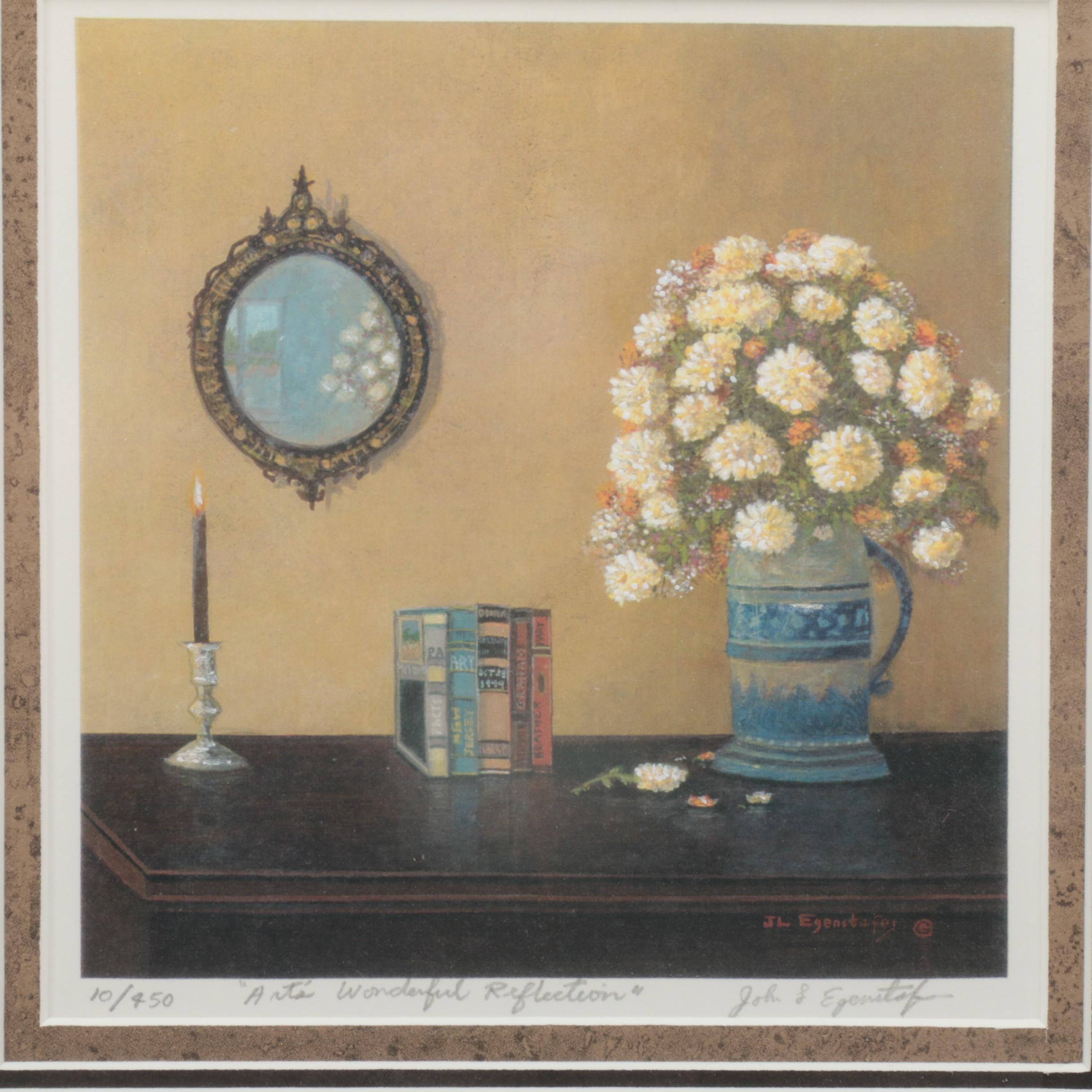 John L. Egenstafer Oil Painting and Limited Edition Giclee Print