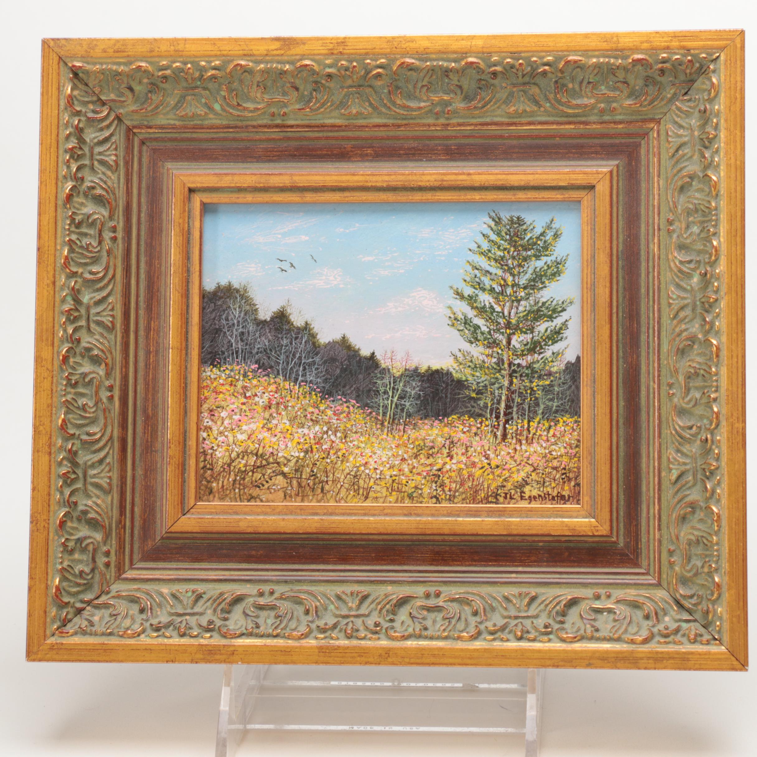 John L. Egenstafer Oil Painting and Limited Edition Giclee Print