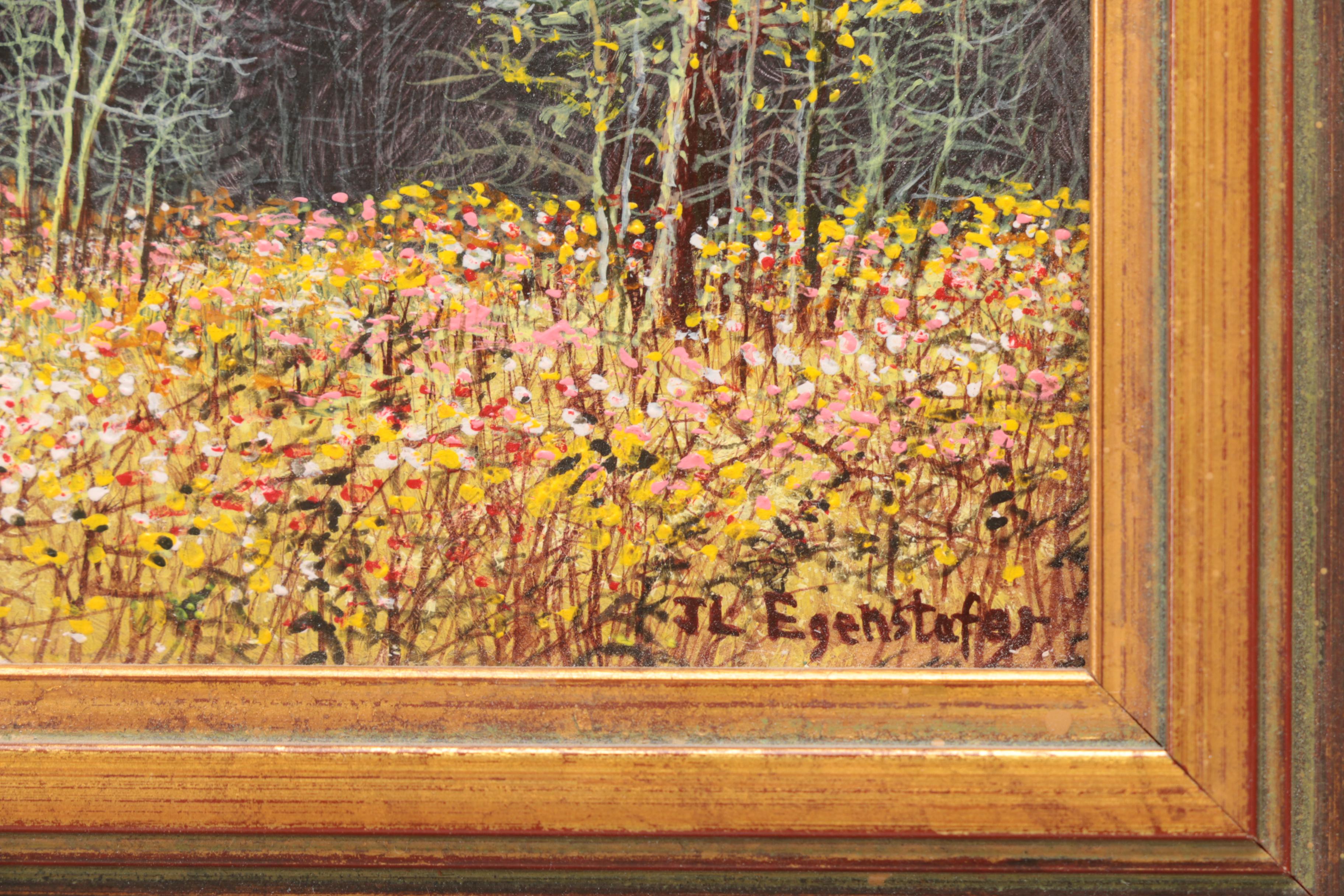 John L. Egenstafer Oil Painting and Limited Edition Giclee Print