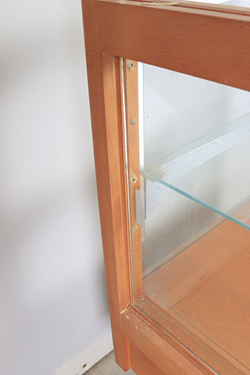 Wood and Glass Display Case