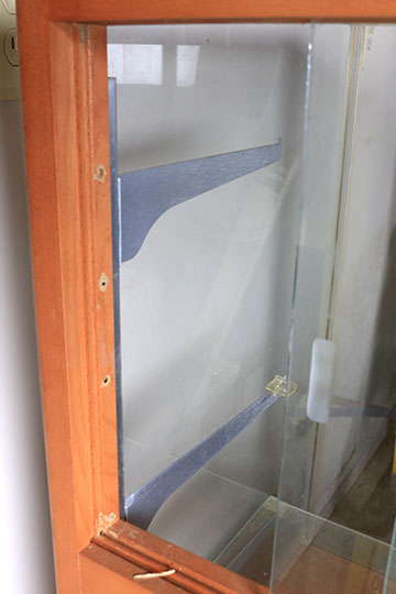 Wood and Glass Display Case