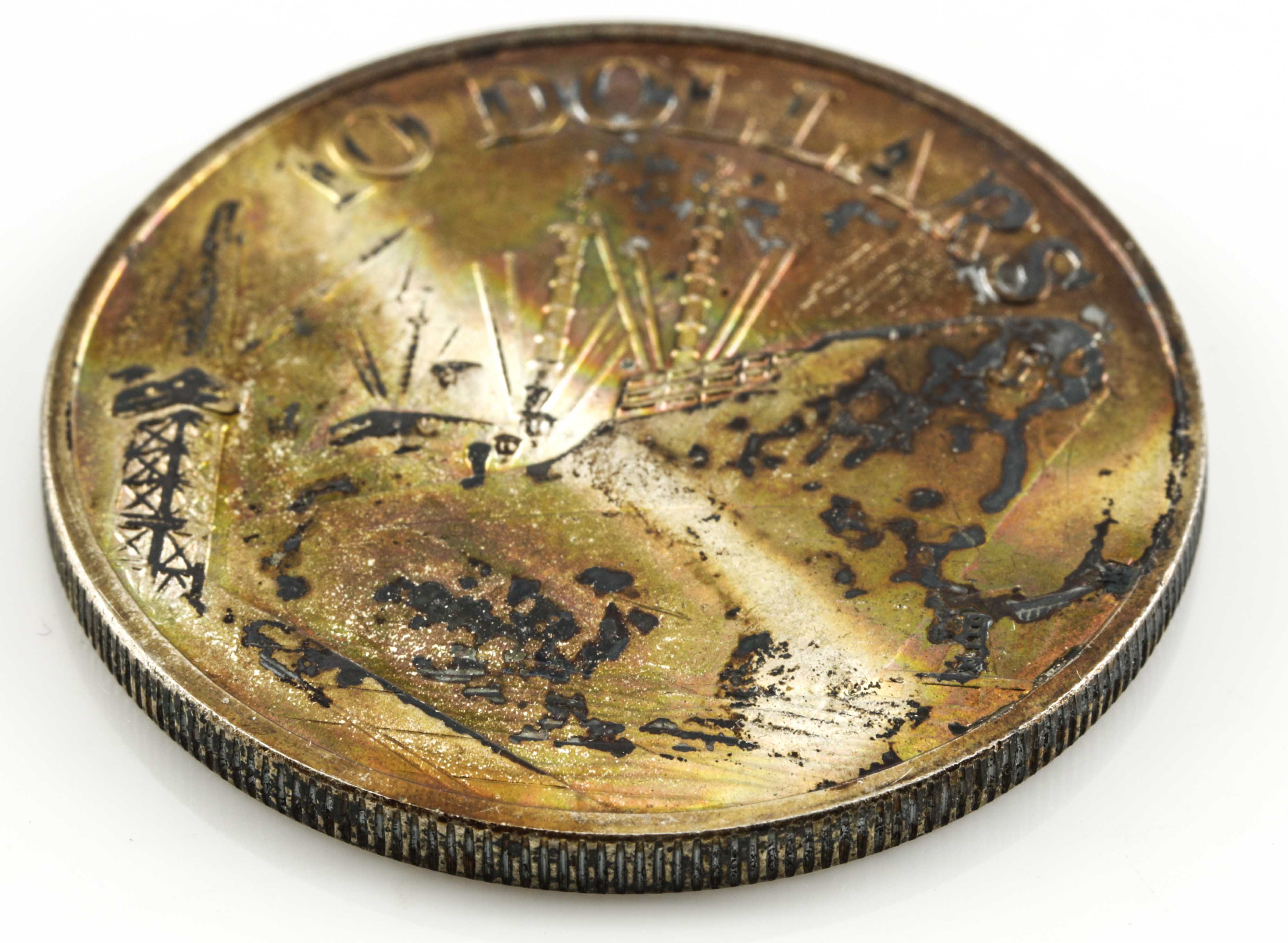 1975 Republic of Singapore 10th Anniversary $10 Silver Coin