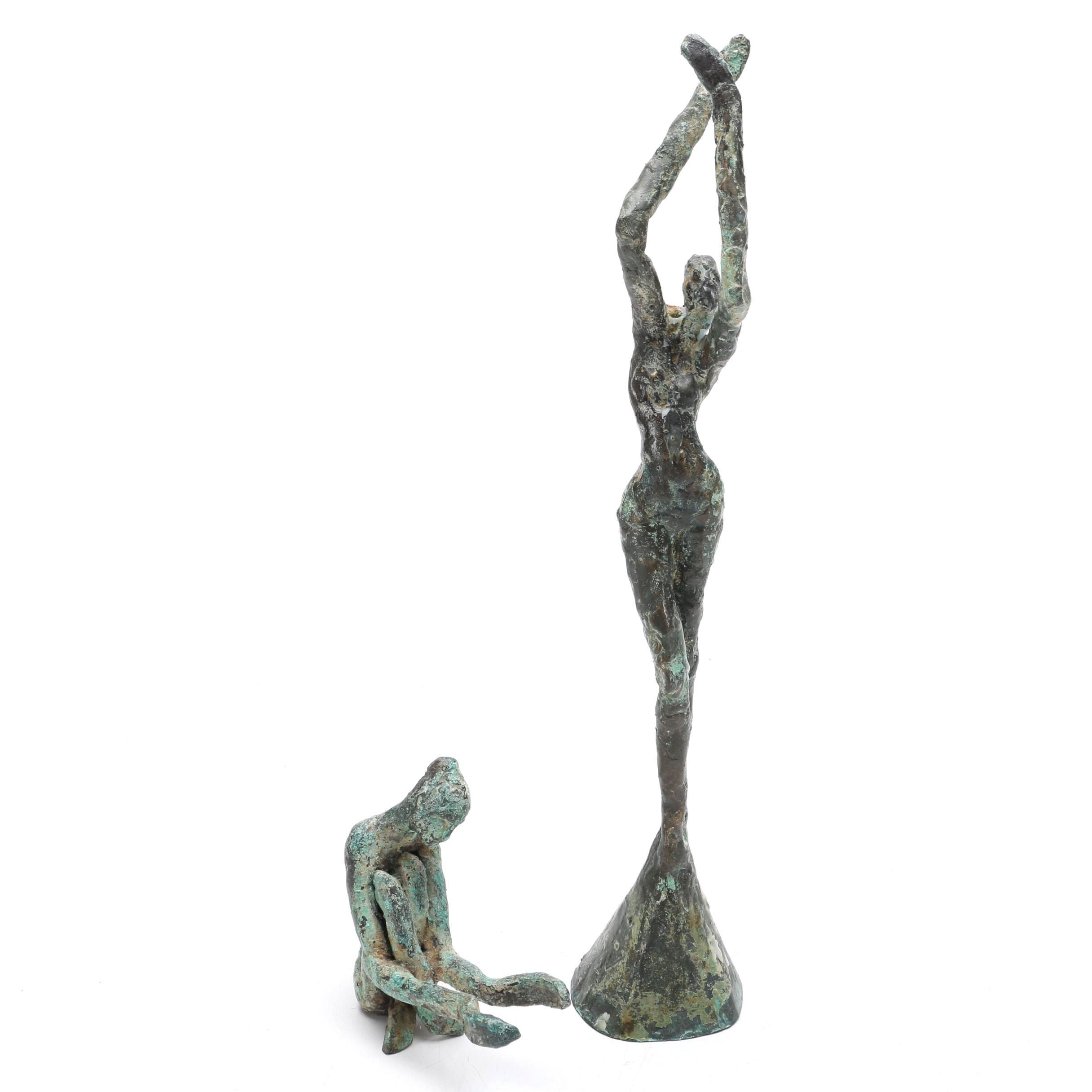 Bronze Female Figurines