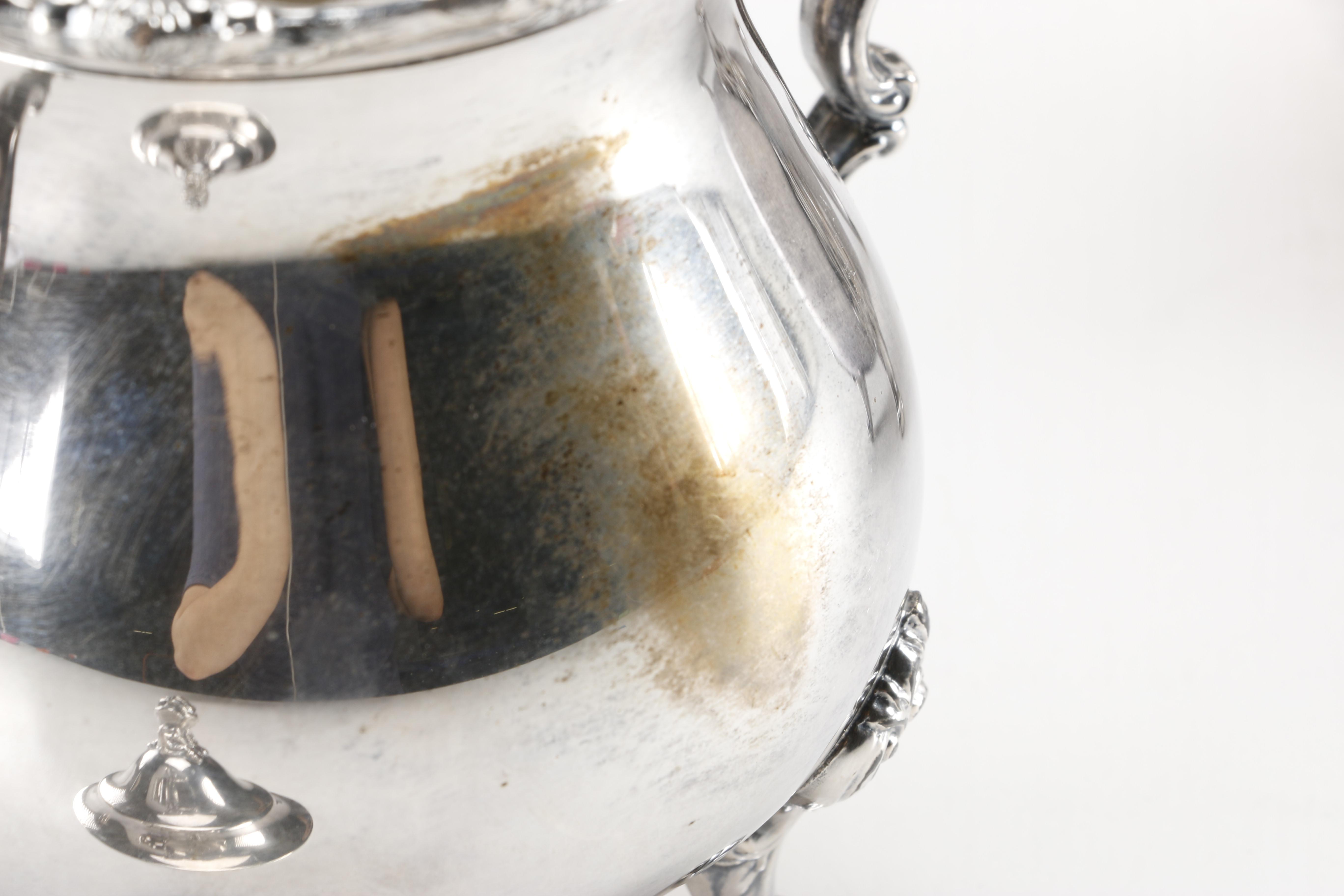 Wallace "Royal Rose" Silver Plate Coffee Set