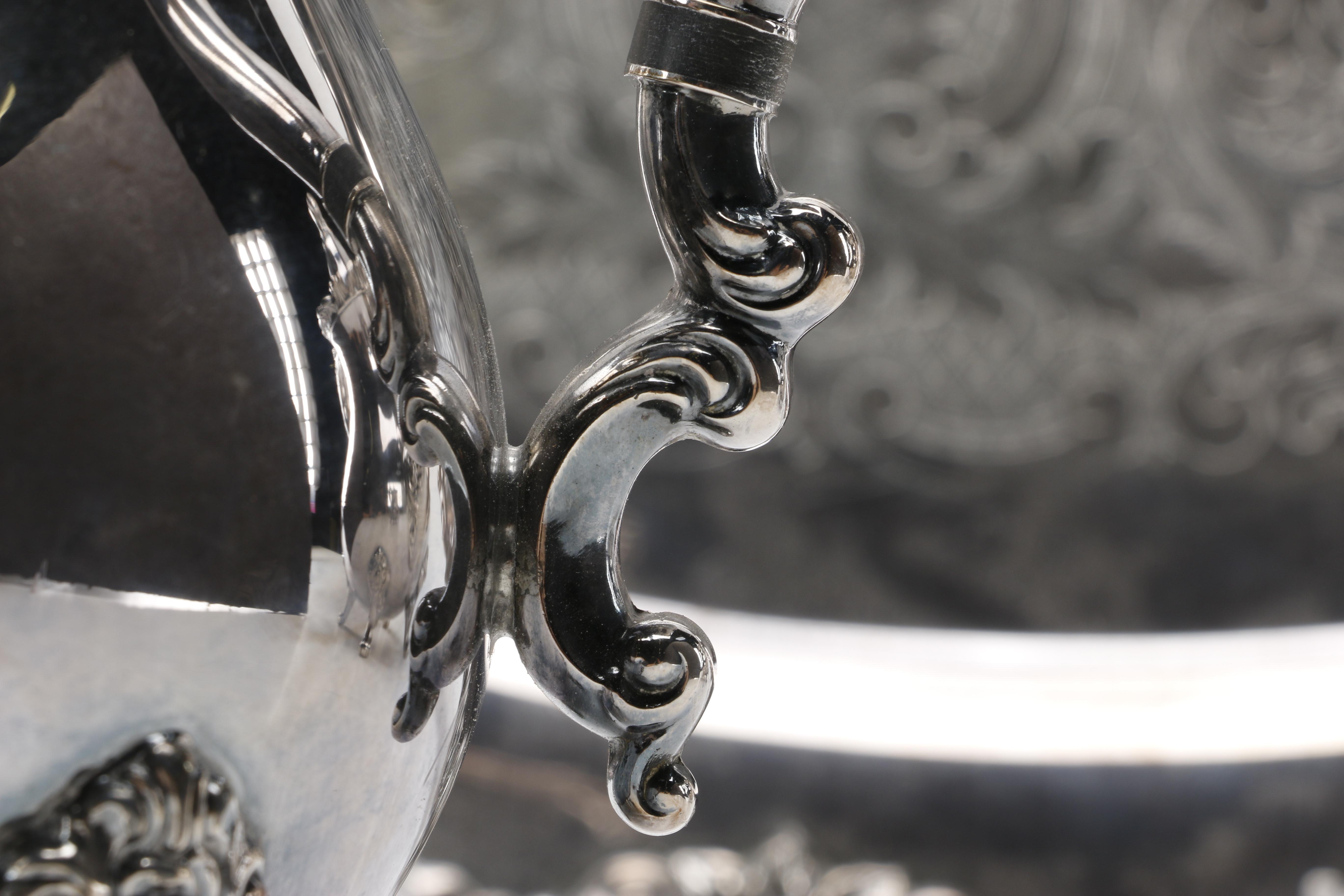 Wallace "Royal Rose" Silver Plate Coffee Set