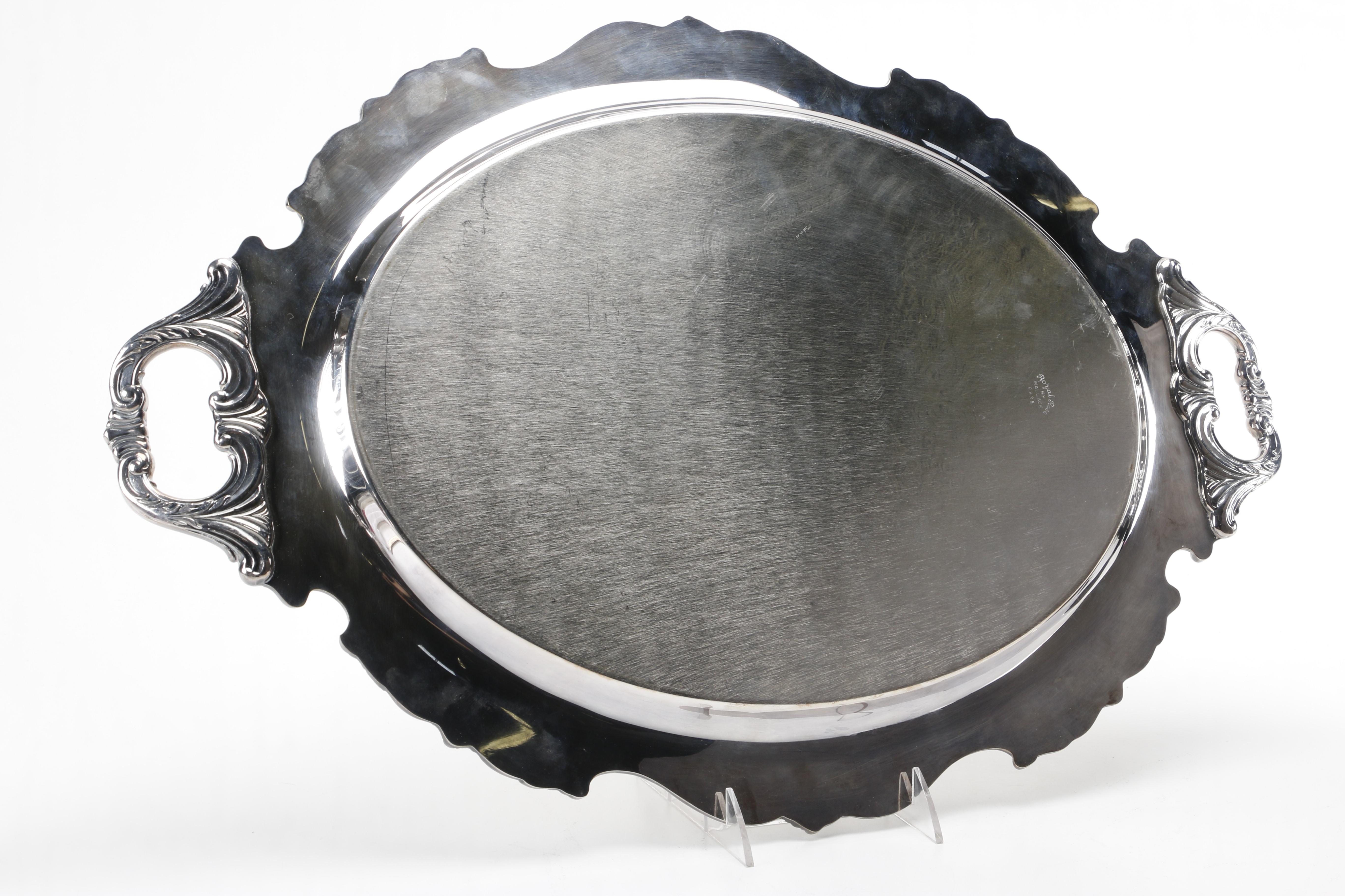 Wallace "Royal Rose" Silver Plate Coffee Set