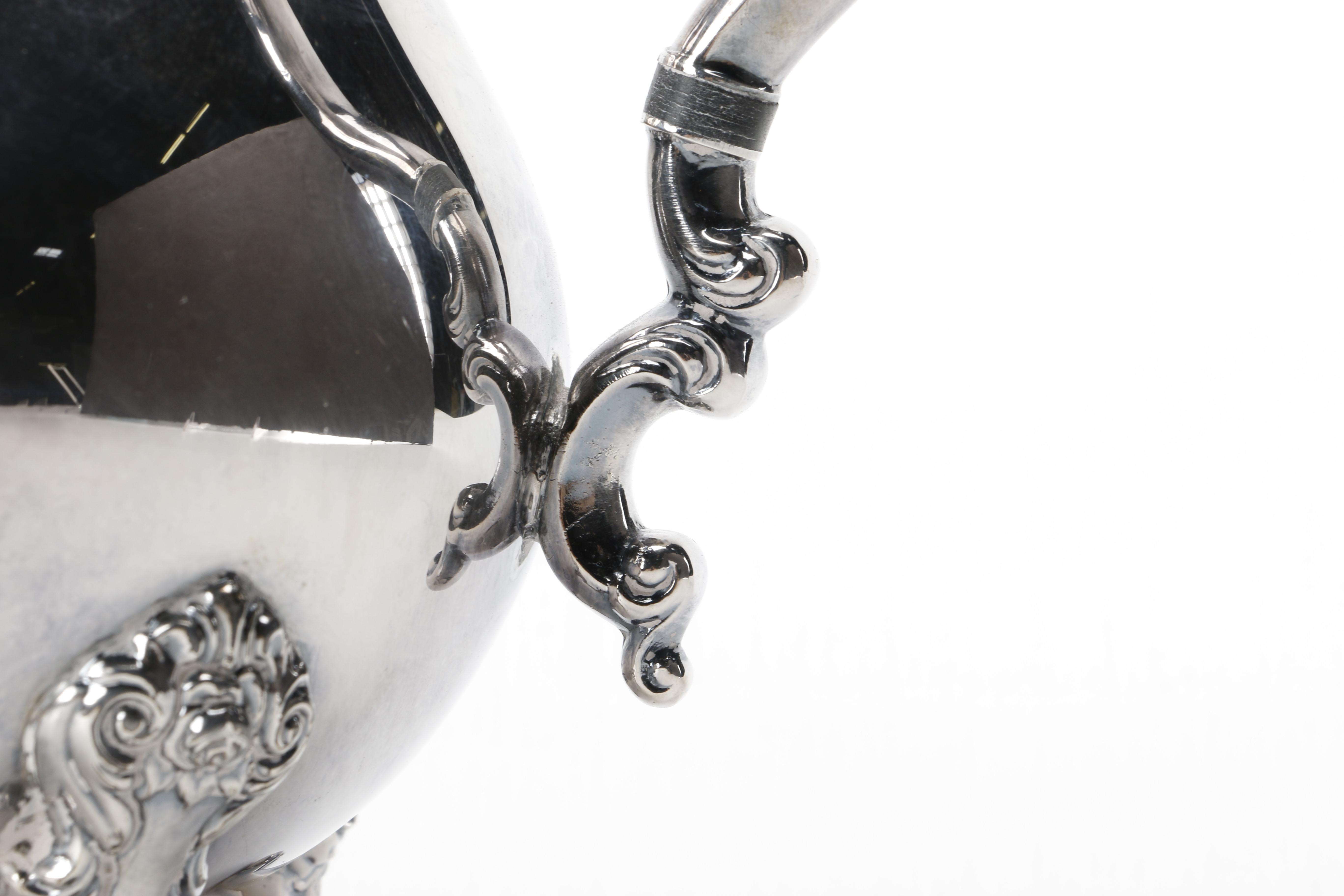 Wallace "Royal Rose" Silver Plate Coffee Set