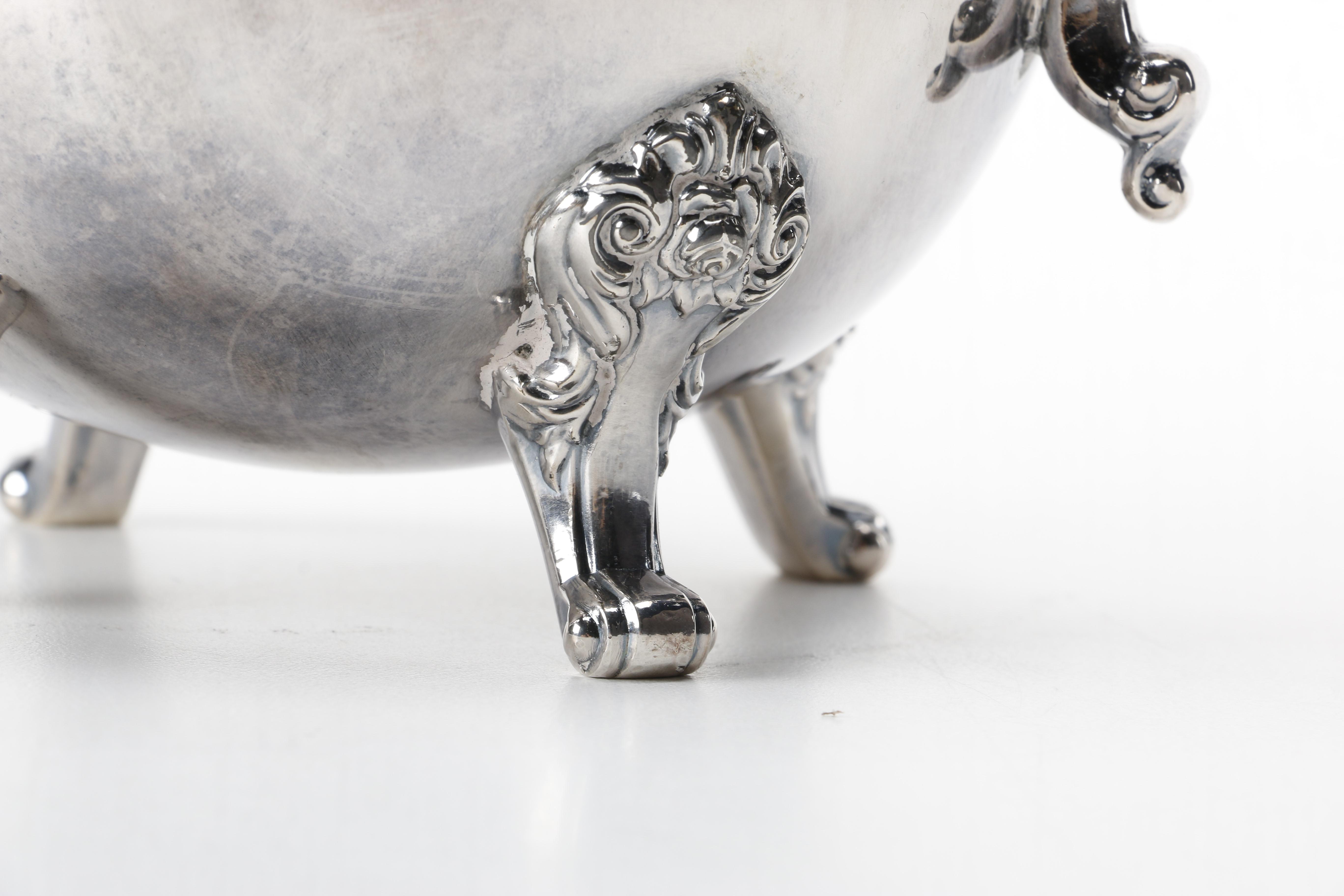 Wallace "Royal Rose" Silver Plate Coffee Set