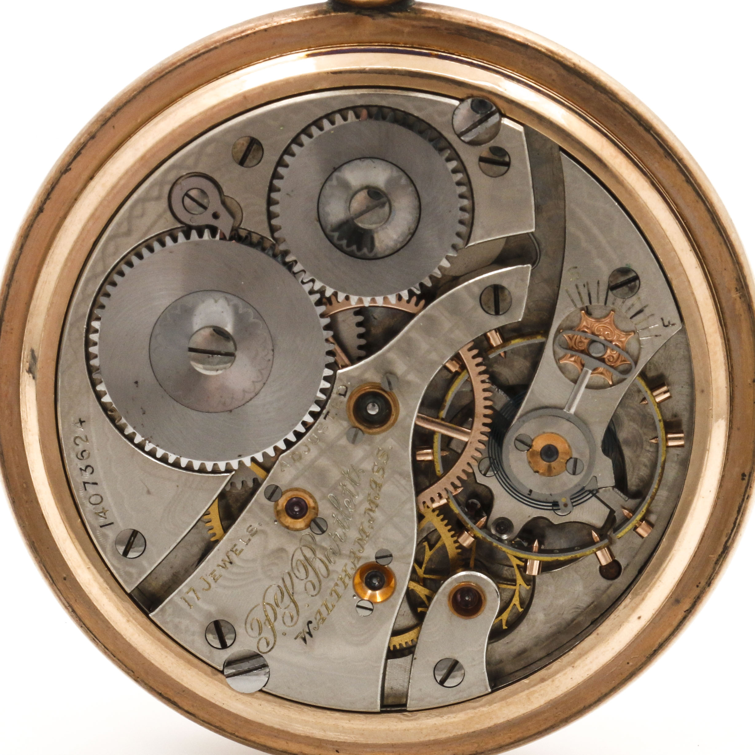 Waltham Gold Filled Pocket Watch