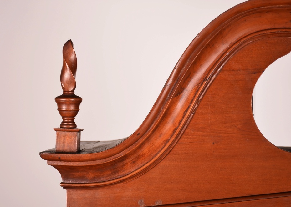 Early 19th Century Federal Kentucky Secretary Bookcase in Cherry