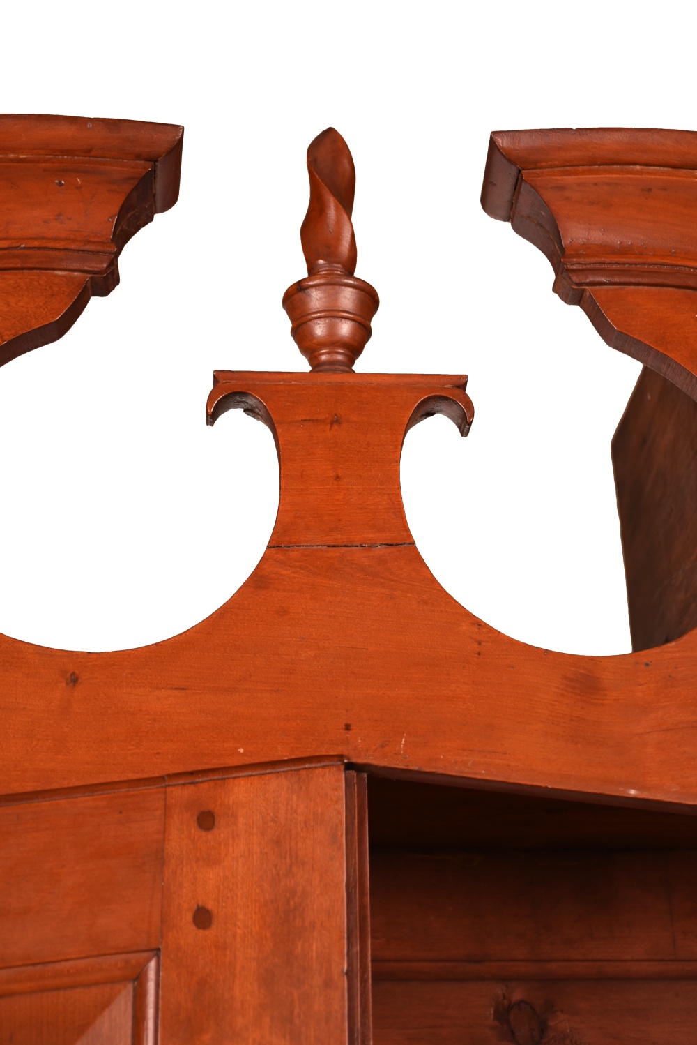 Early 19th Century Federal Kentucky Secretary Bookcase in Cherry