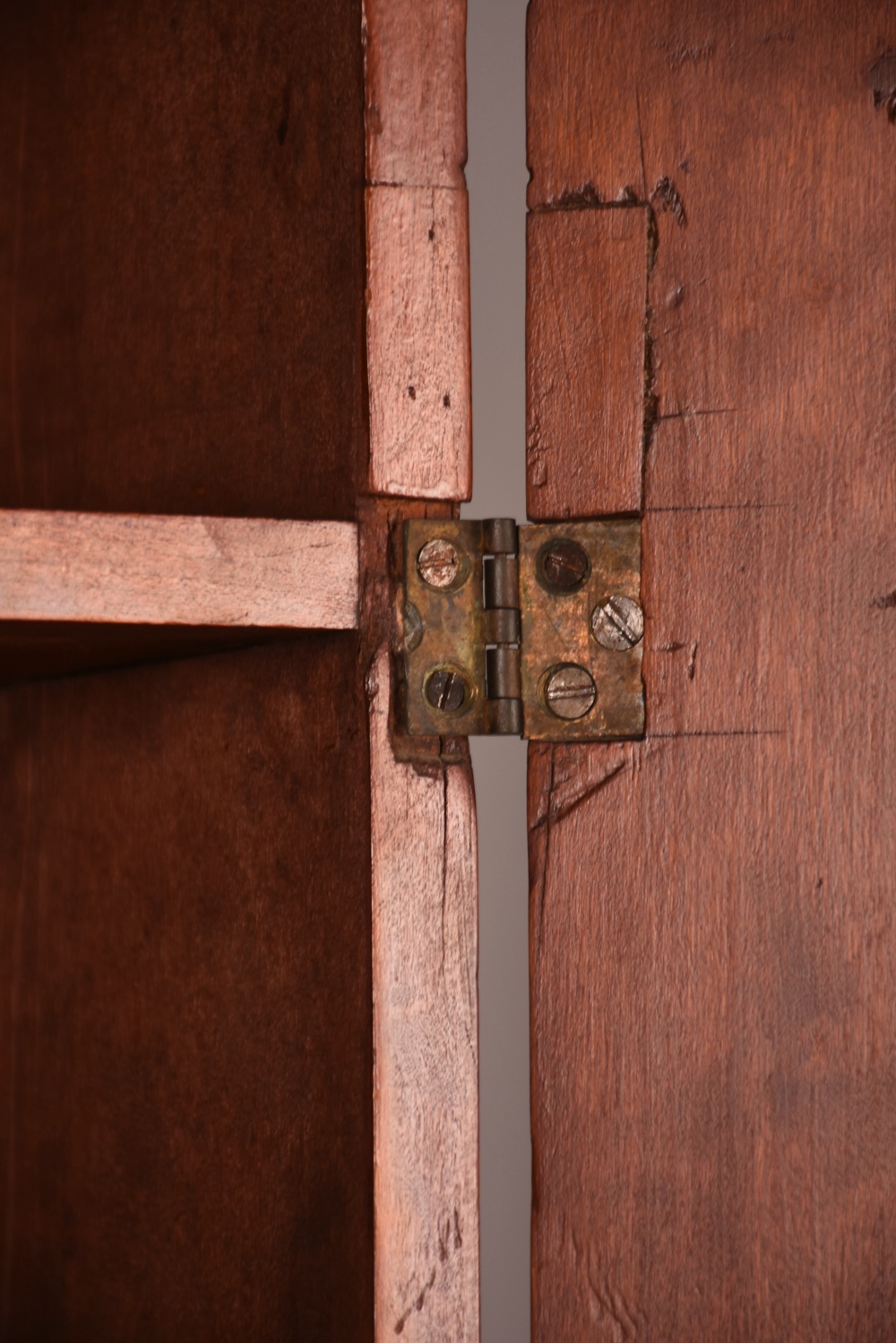 Early 19th Century Federal Kentucky Secretary Bookcase in Cherry