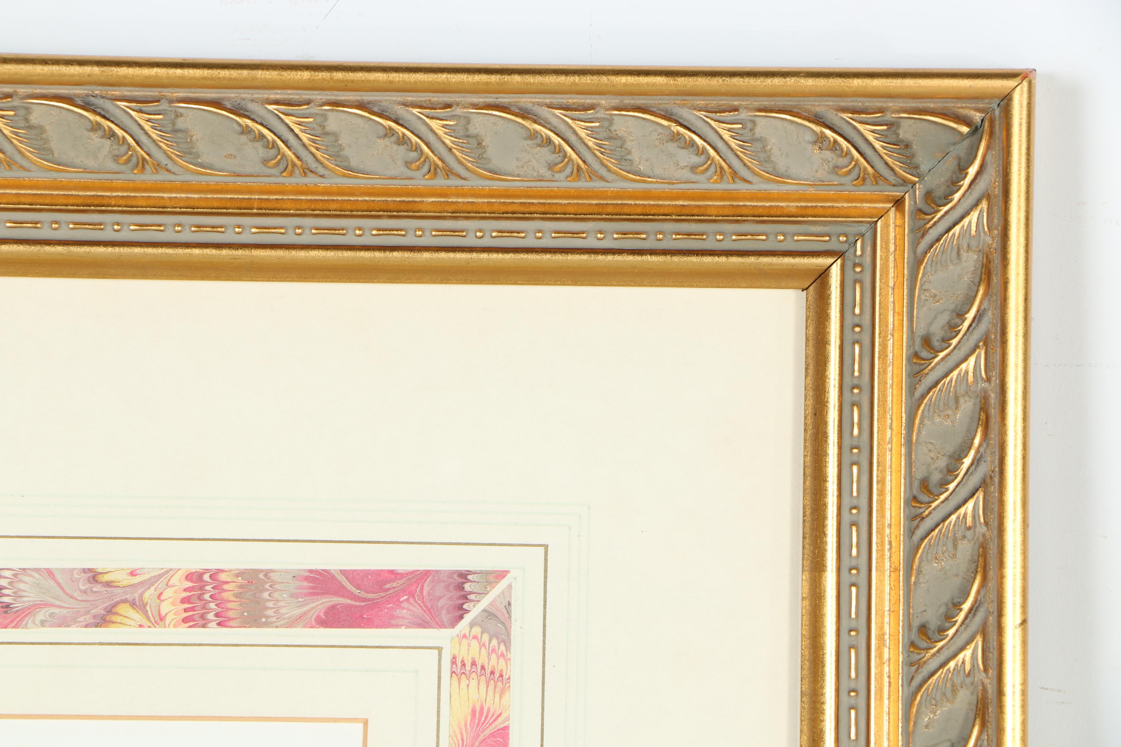 After P.J. Redoute "Amaryliss Vittata/Amaryllis Rayee" Offset Lithograph