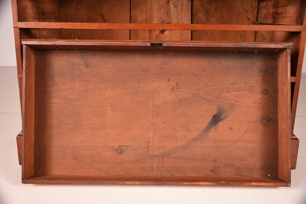 Early 19th Century Federal Kentucky Secretary Bookcase in Cherry