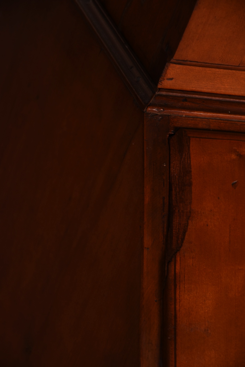 Early 19th Century Federal Kentucky Secretary Bookcase in Cherry