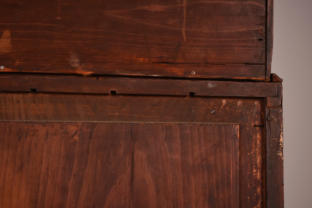 Early 19th Century Federal Kentucky Secretary Bookcase in Cherry