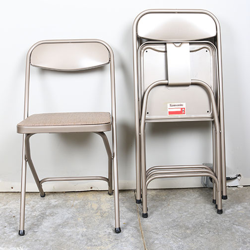 Vintage Folding Table and Chairs by Samsonite