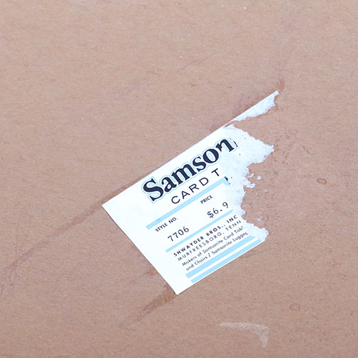 Vintage Folding Table and Chairs by Samsonite