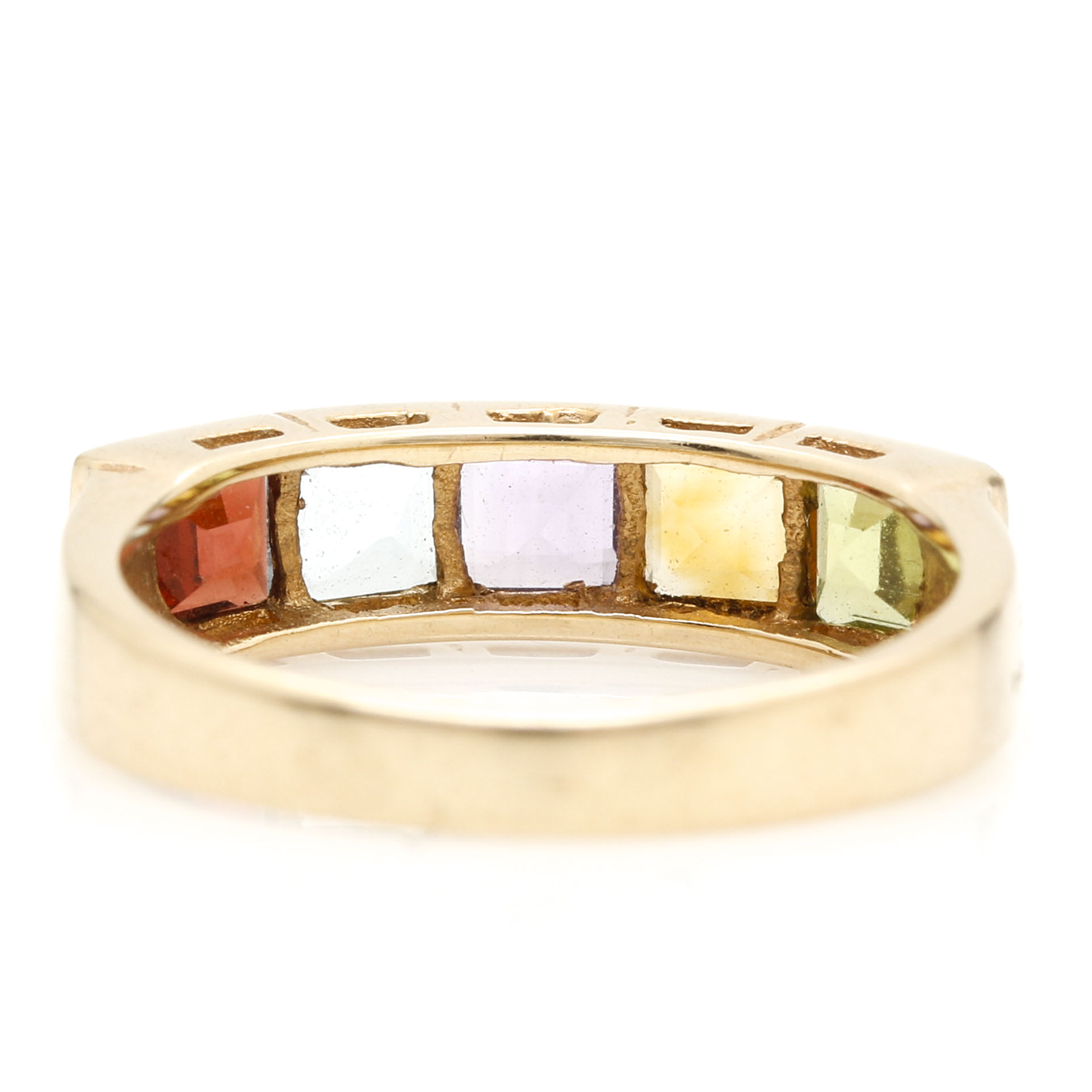 10K Yellow Gold Semi-Precious Stone Ring