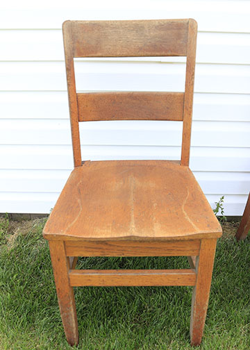 Early 20th Century Oak Chairs, Including One With an Ohio State Reformatory Label