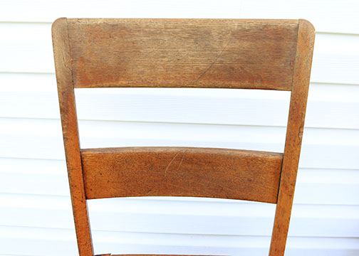 Early 20th Century Oak Chairs, Including One With an Ohio State Reformatory Label