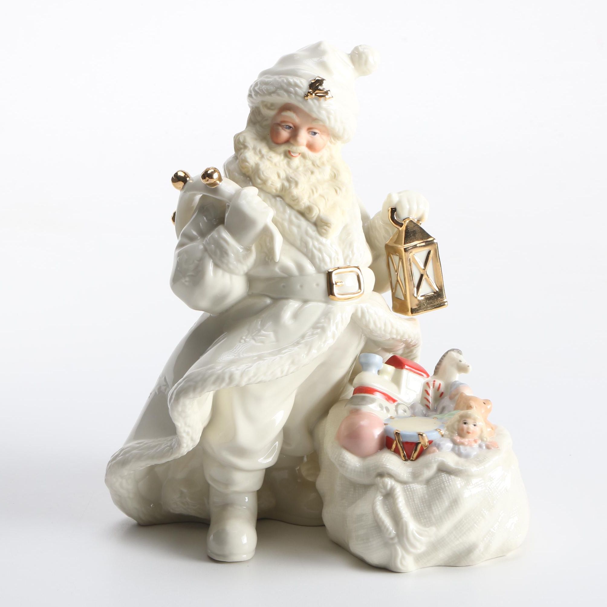 Vintage Limited Edition Lenox Classics Santa Figurine