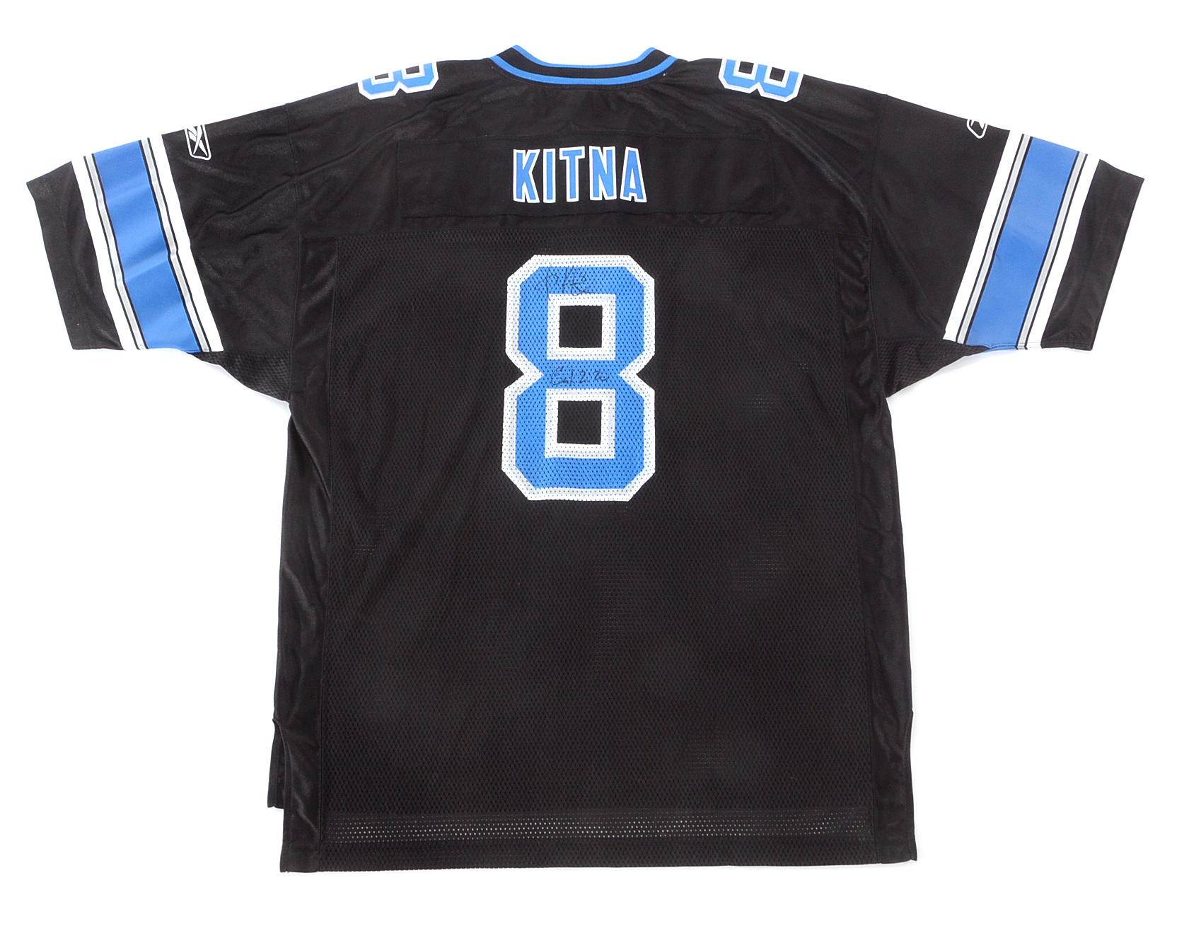 Jon Kitna Signed Lions Jersey