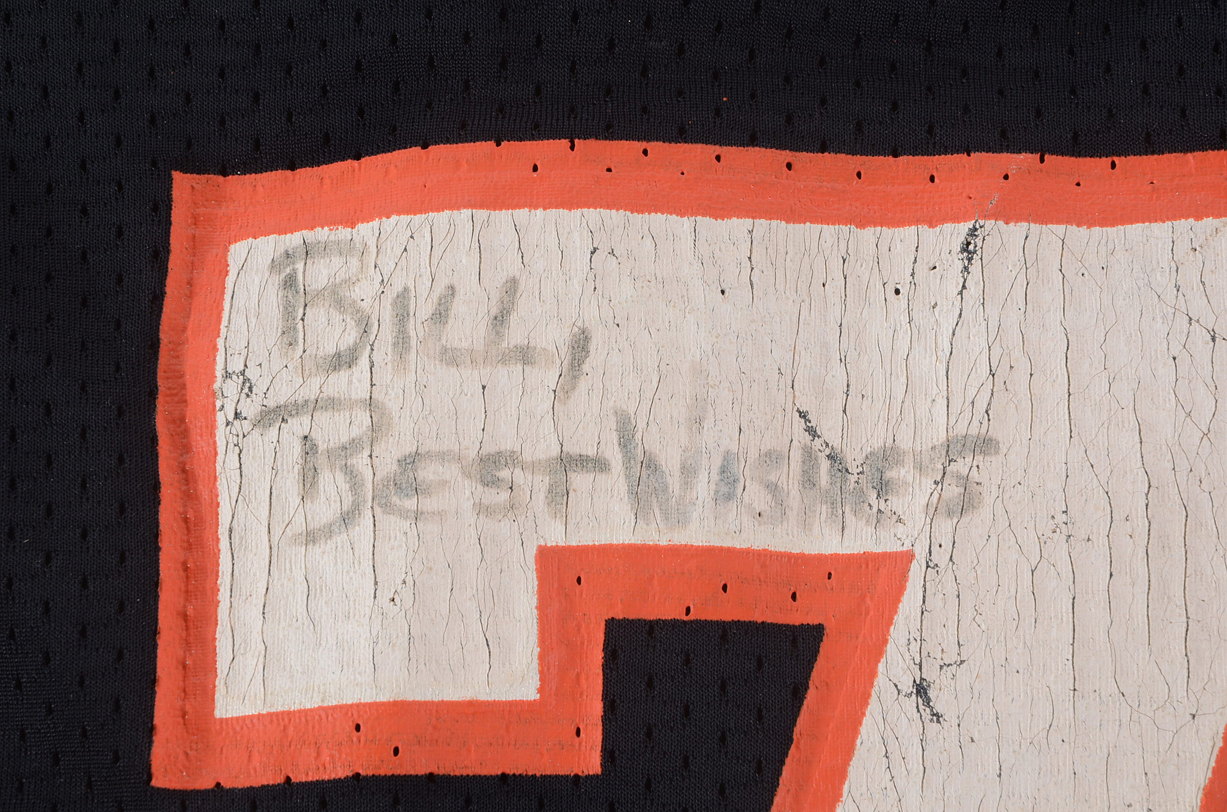 Boomer Esiason Signed Vintage Koch/Russell Jersey