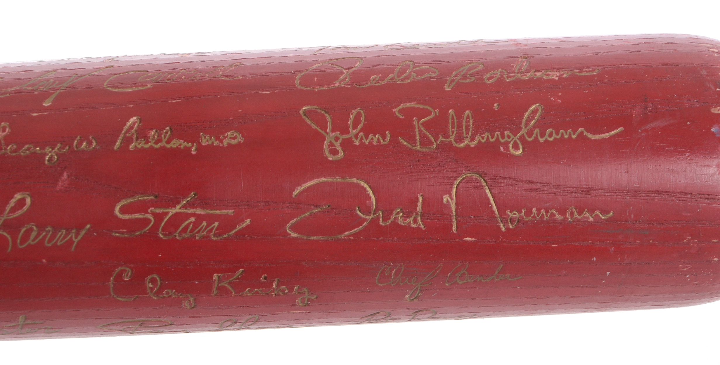 1975 Reds Championship Bat