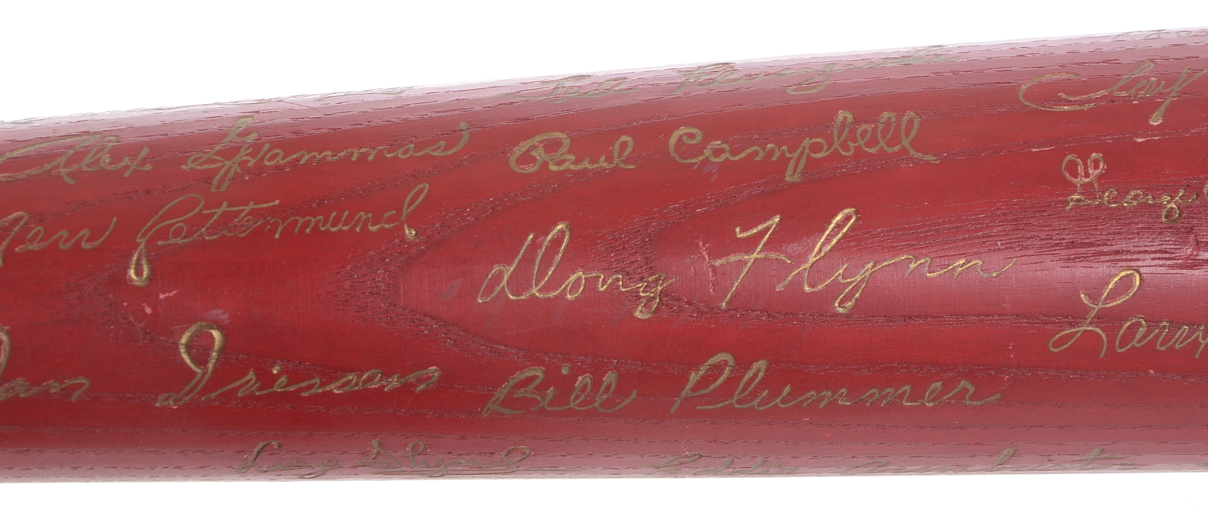 1975 Reds Championship Bat