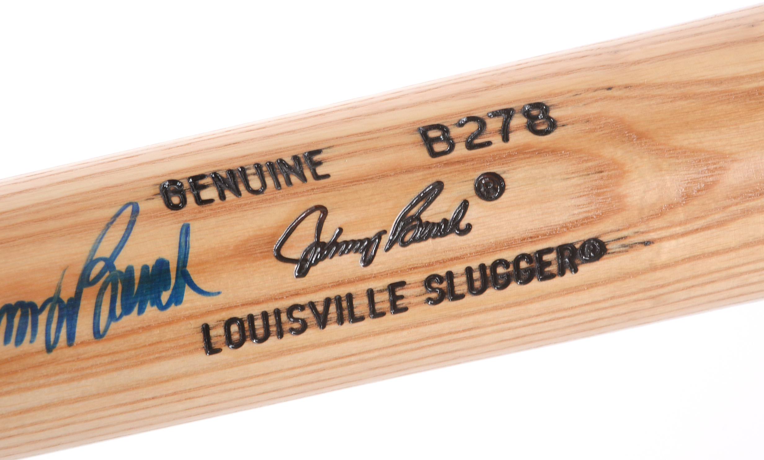 Johnny Bench Signed Bat