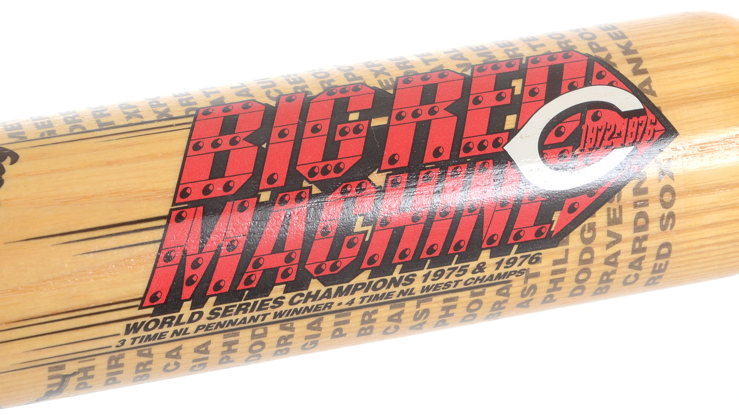 Big Red Machine Signed Cooperstown Bat
