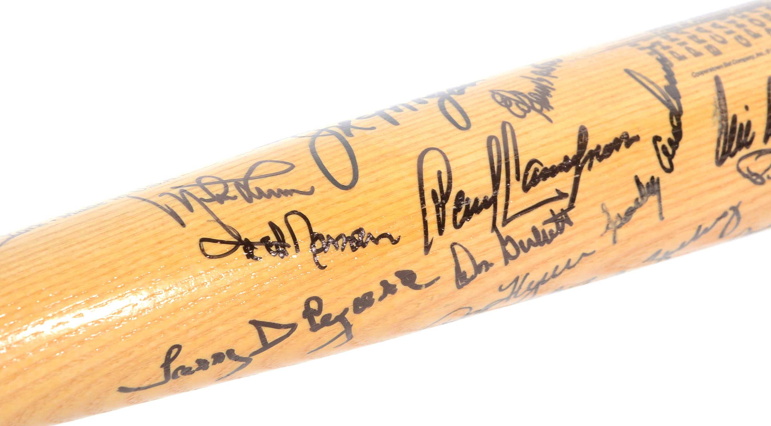 Big Red Machine Signed Cooperstown Bat