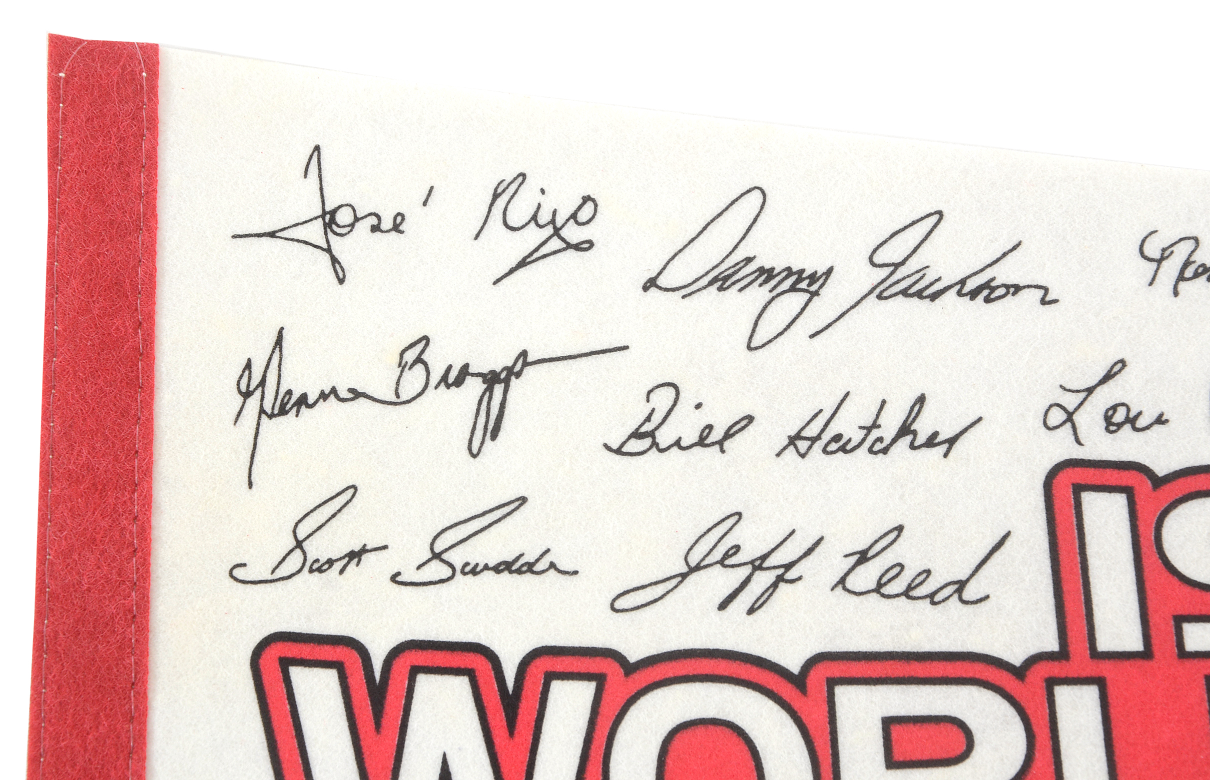 1990 World Series Champions Pennant