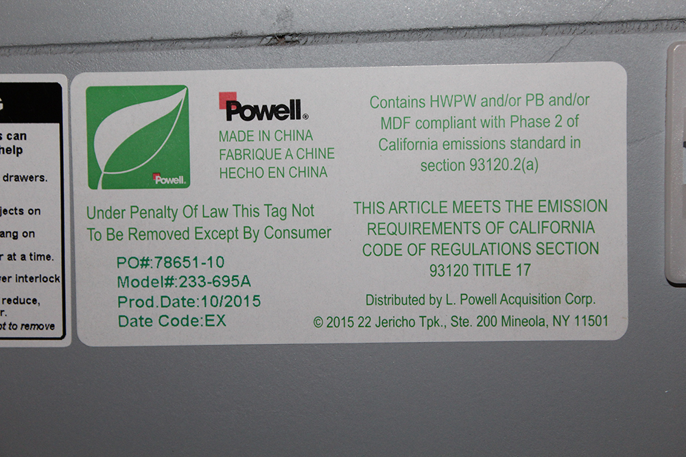 Neoclassical Style Mirrored Breakfront Console by Powell