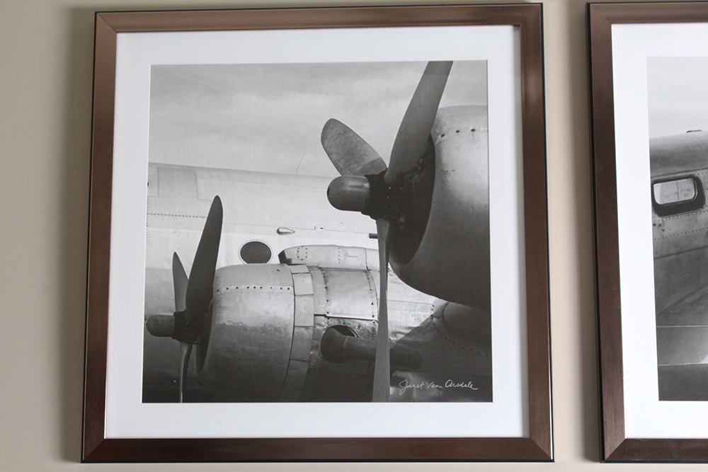 Pair of Janet Van Arsdale Framed Photographic Prints