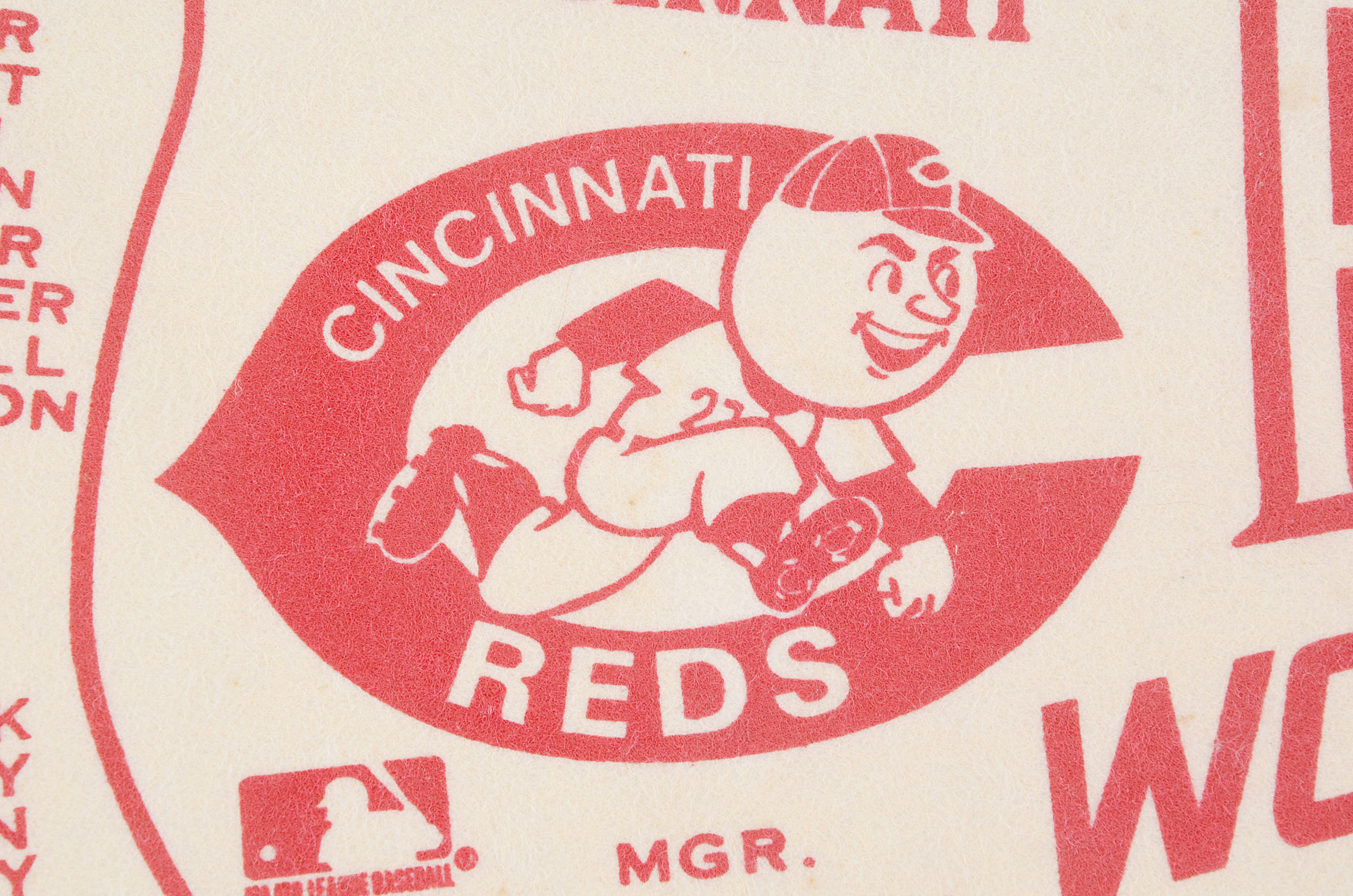 Reds 1975 World Champion Pennant