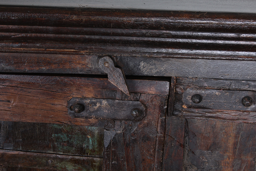 Antique Asian Elm Cabinet