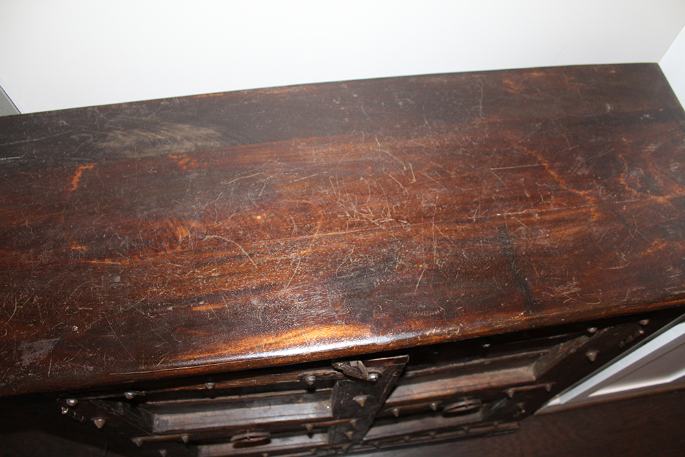 Antique Asian Elm Cabinet