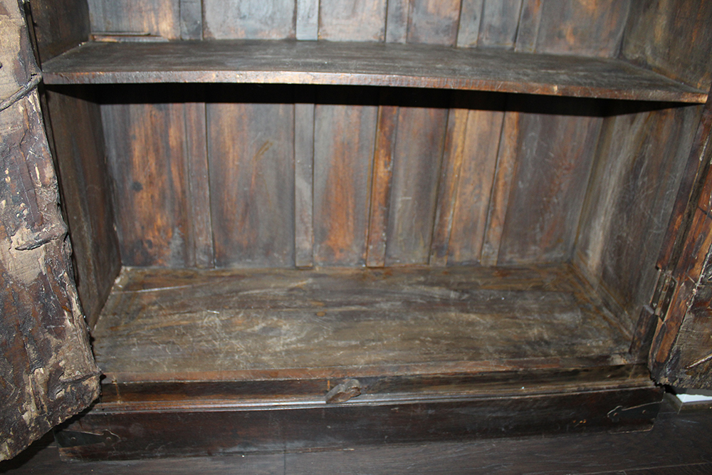 Antique Asian Elm Cabinet