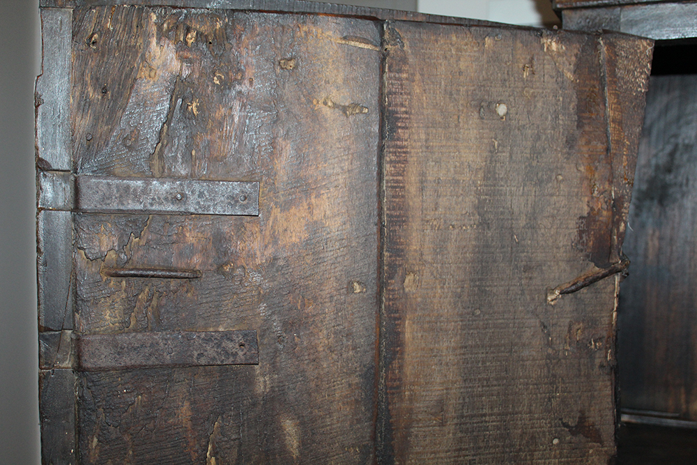 Antique Asian Elm Cabinet