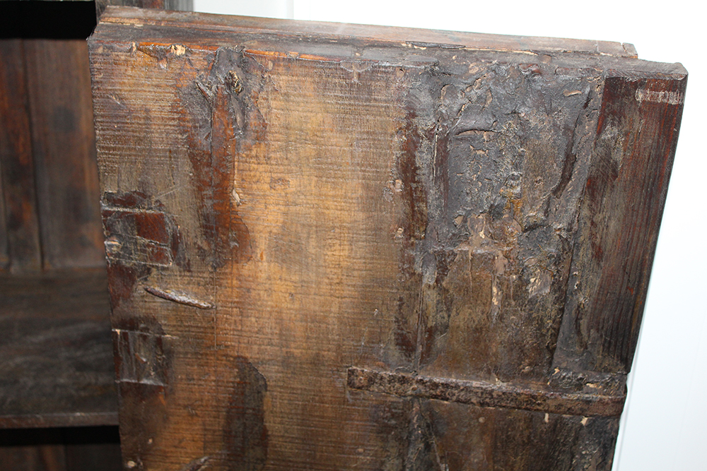 Antique Asian Elm Cabinet