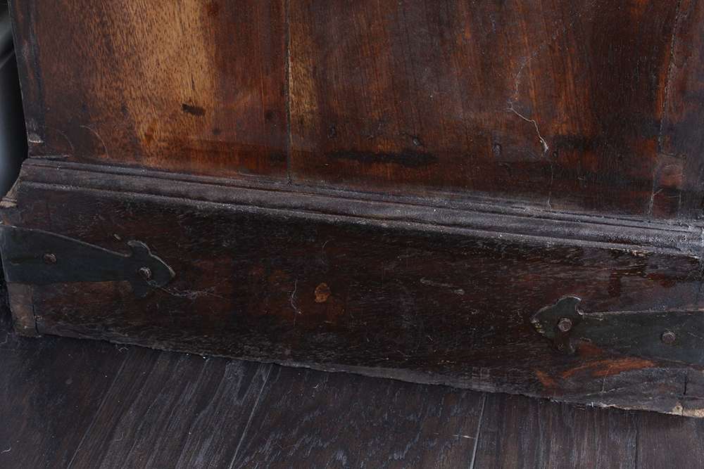 Antique Asian Elm Cabinet