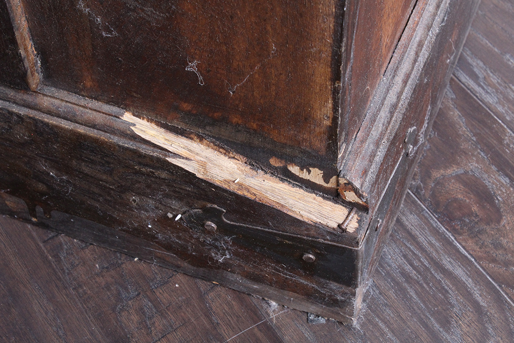 Antique Asian Elm Cabinet
