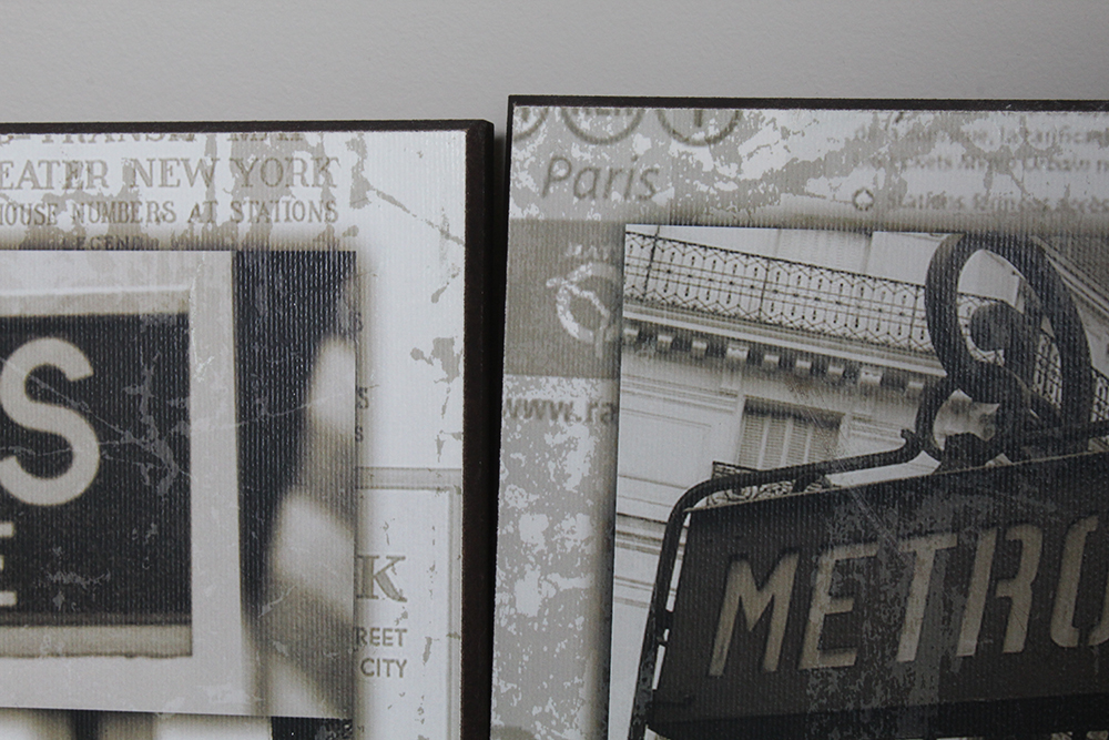 Group of Famous Street Signs Wall Art