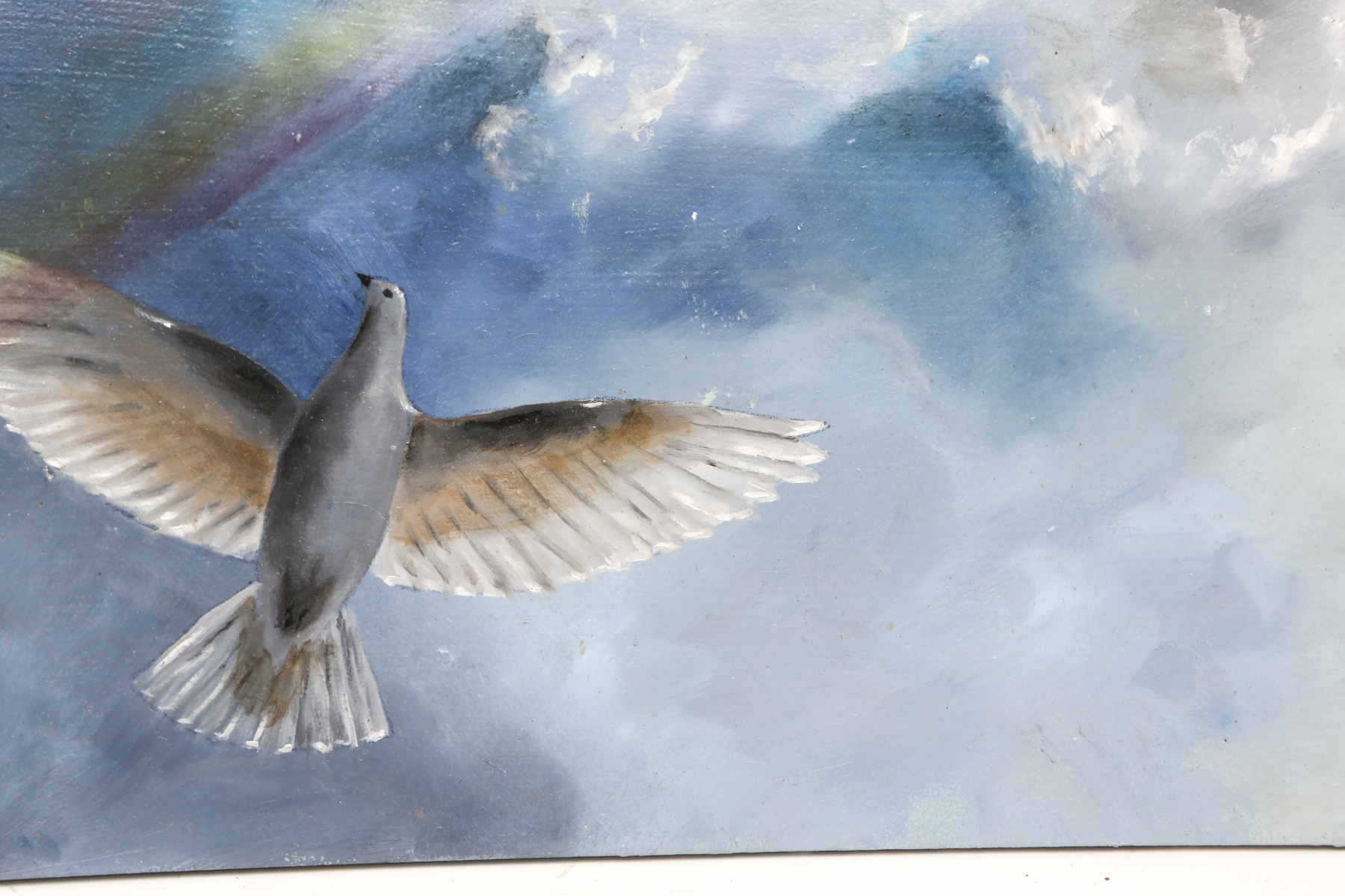 Pair of Hand Painted Decorative Tiles